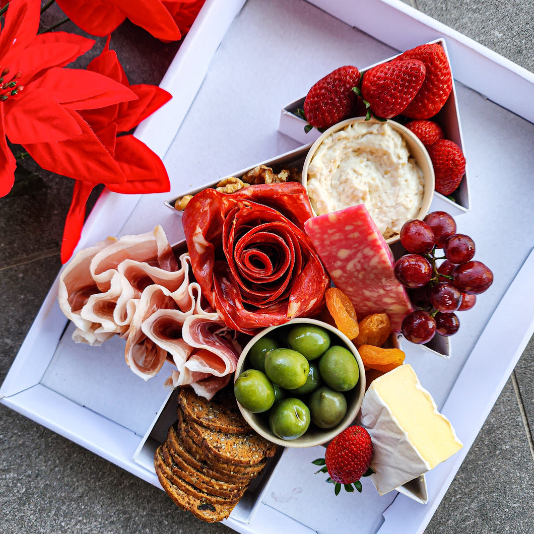 Christmas tree Charcuterie box