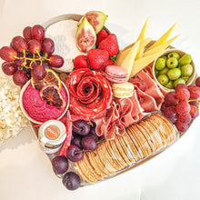 Load image into Gallery viewer, Charcuterie heart box
